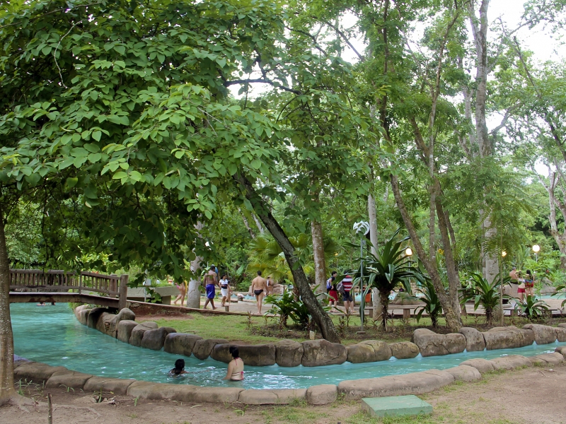 Parque das Águas Quentes em Barra do Garcas, MT